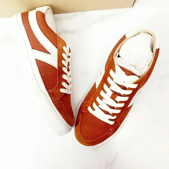 LUCKY BRAND 6.5 Driona Sneaker in Sumac Fabric NEW - Picture 3 of 6